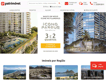 Tablet Screenshot of patrimovel.com.br